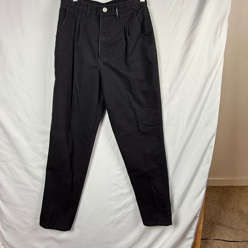 Authentic Rockies Jeanswear Black High‎ Waisted Tapered Leg Women's Pants Size M